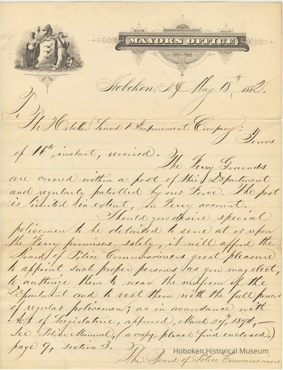 letter, page 1