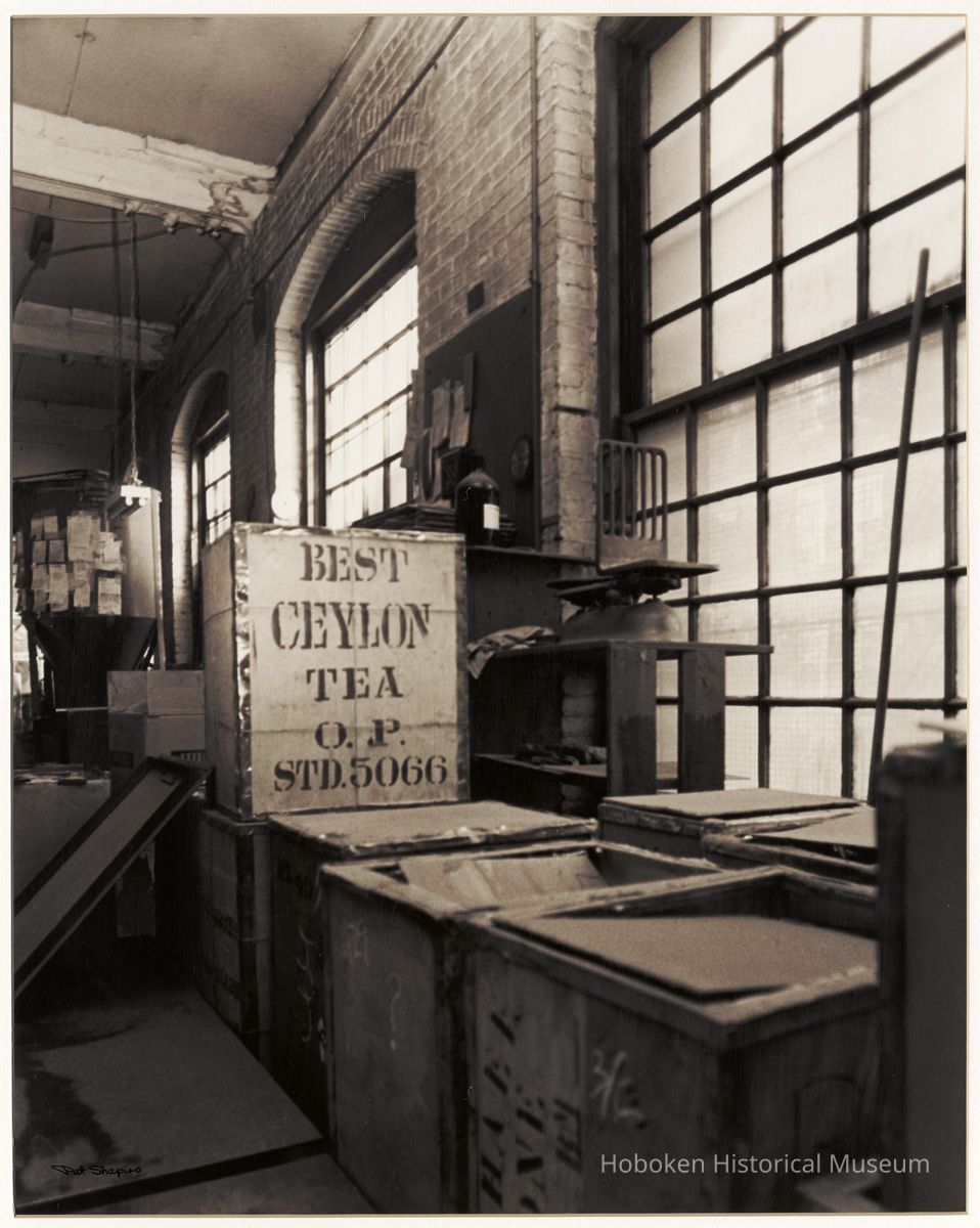 Digital image of photograph of interior of building at 1300 Hudson Street, Hoboken, no date, circa 1970's. picture number 1