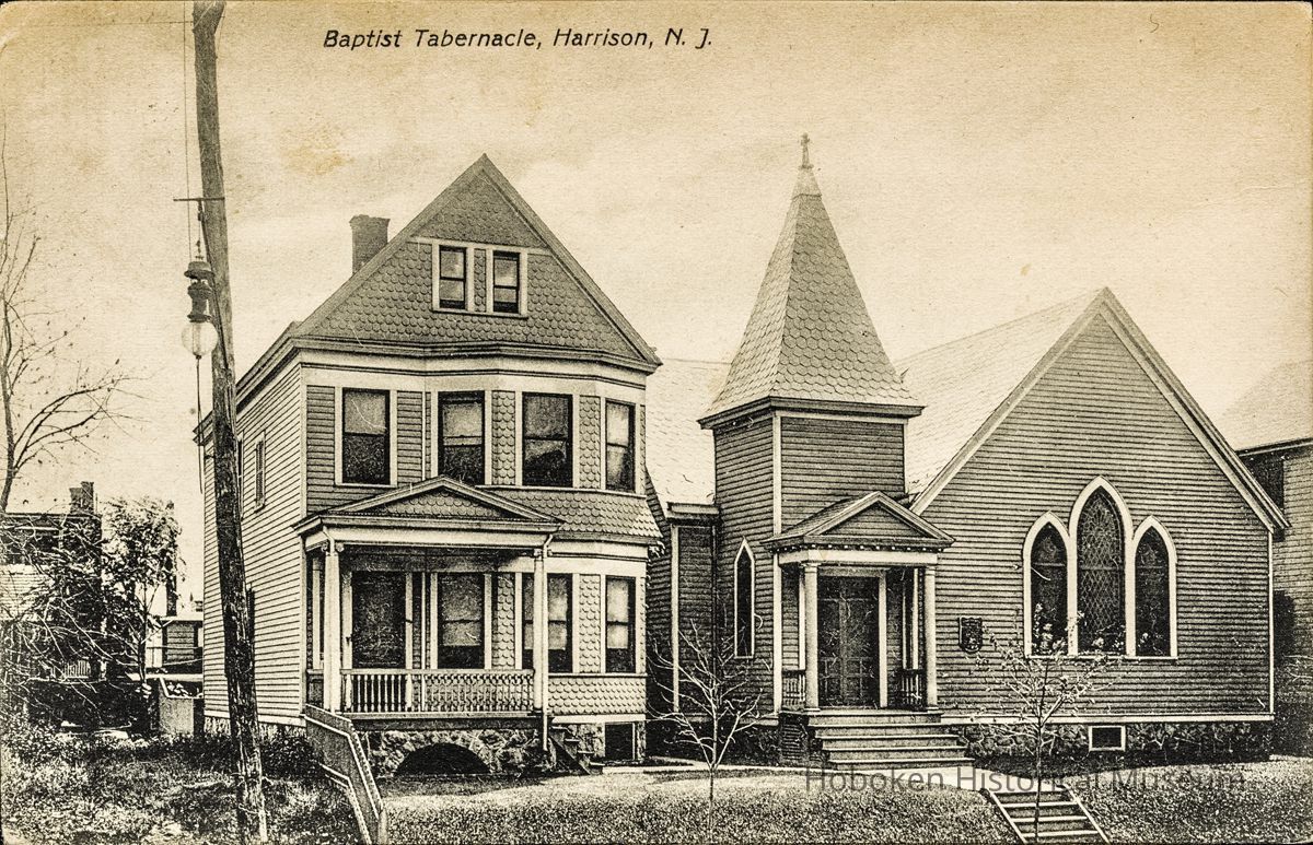 Postcard: Baptist Tabernacle, Harrison, NJ, picture number 1