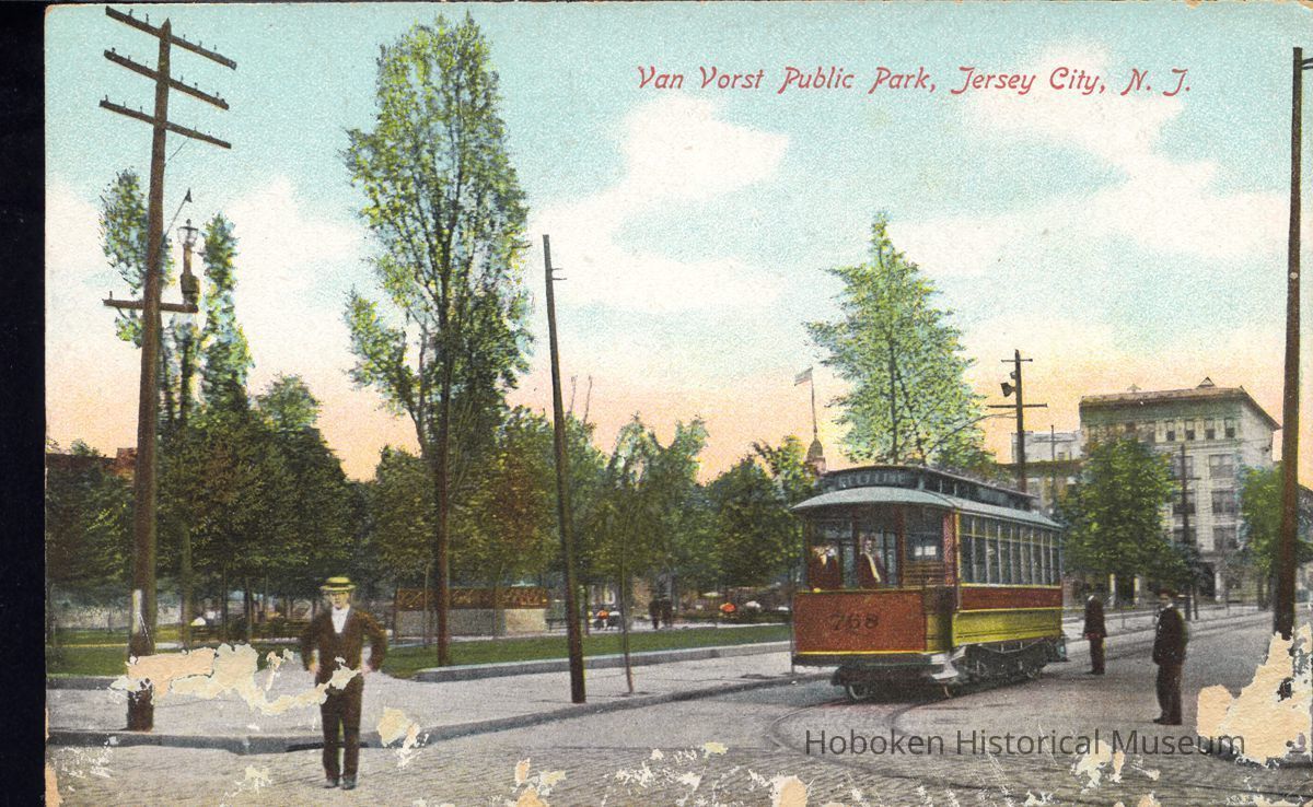 Postcard: Van Vorst Park, Jersey City, NJ picture number 1