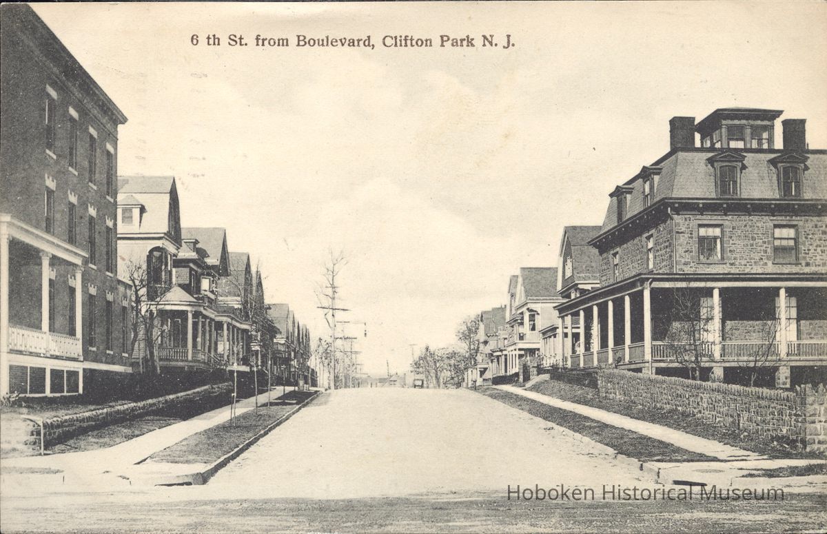 Postcard: 6 th St., Clifton Park, NJ picture number 1