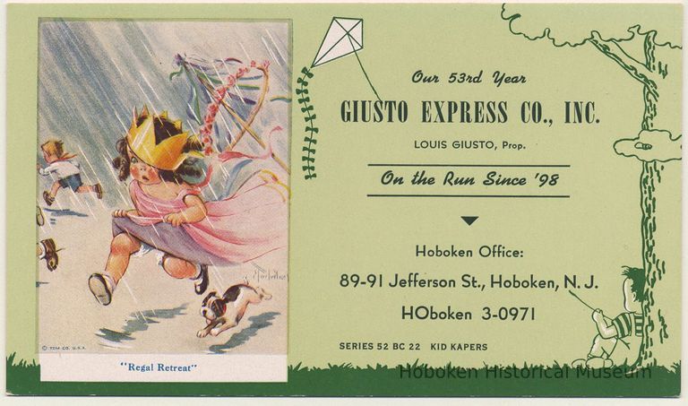 blotter - Giusto Express Co.