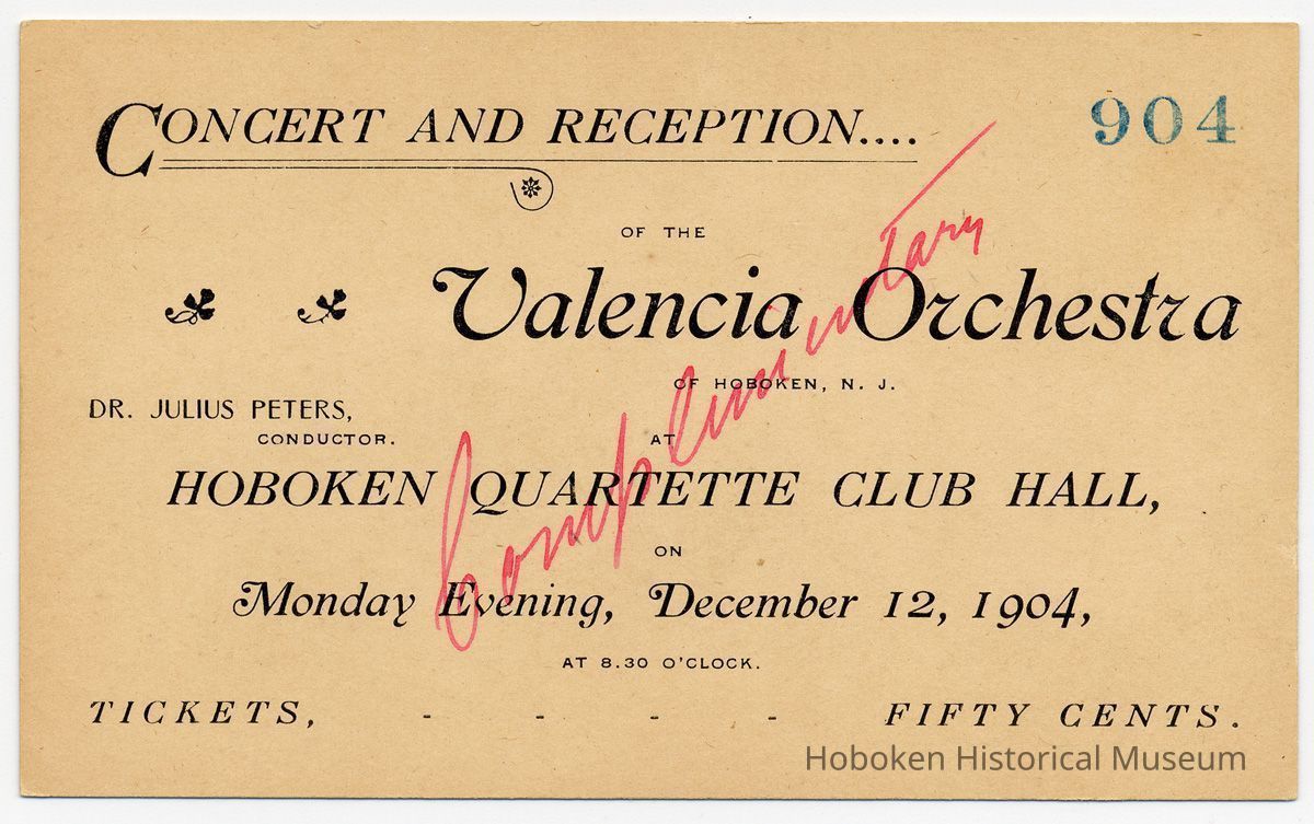 Valencia Orchestra ticket