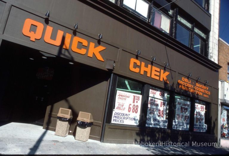 Color slide of Quick Chek, 222 Washington St., Hoboken, September, 1984. picture number 1