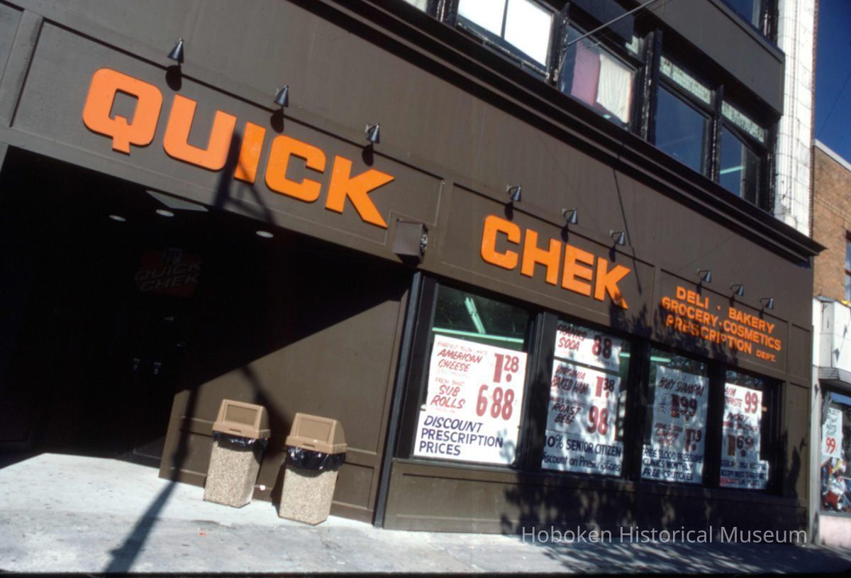 Color slide of Quick Chek, 222 Washington St., Hoboken, September, 1984. picture number 1