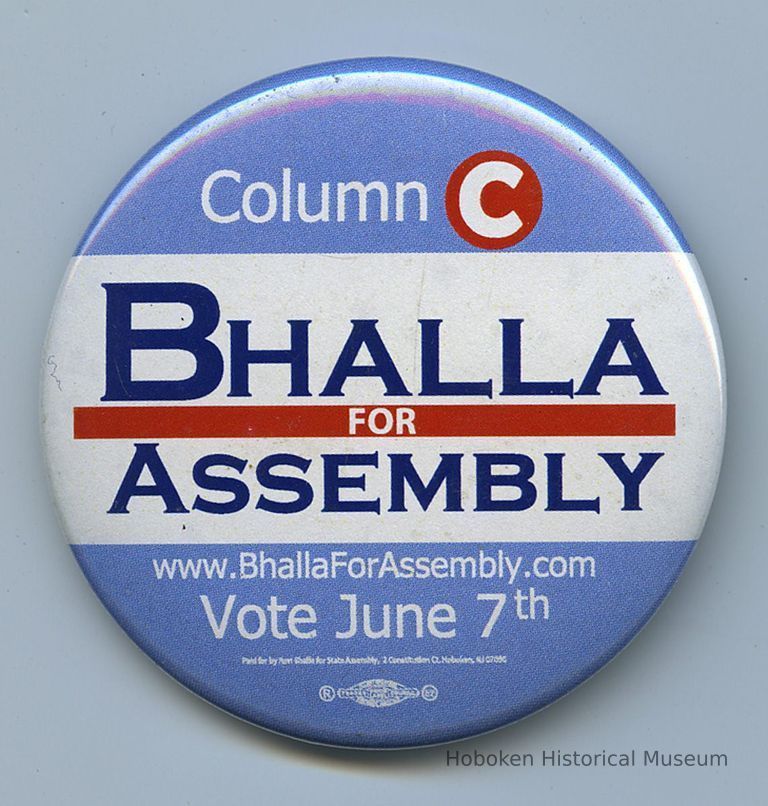 Bhalla for Assembly button