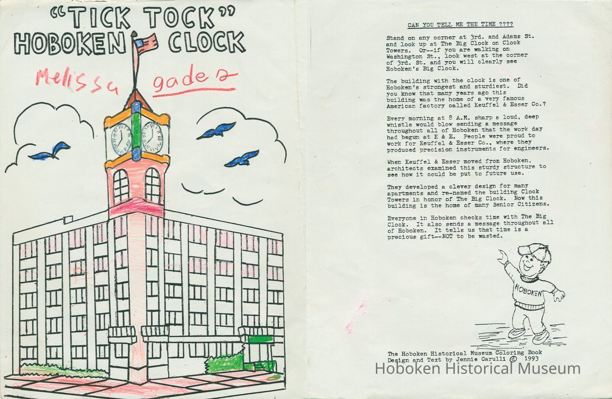 Typical Clock tower sheet, full leaf