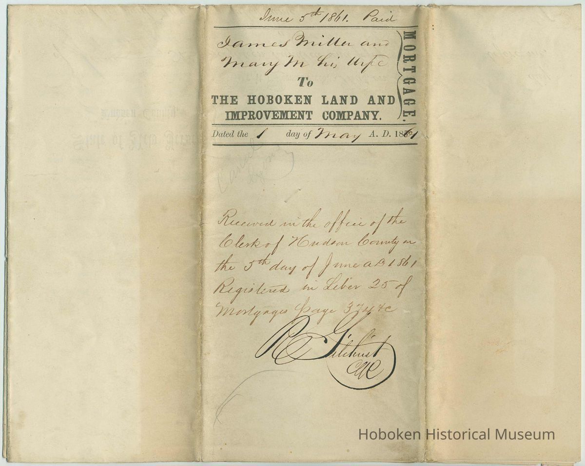 page [4] outside as folded