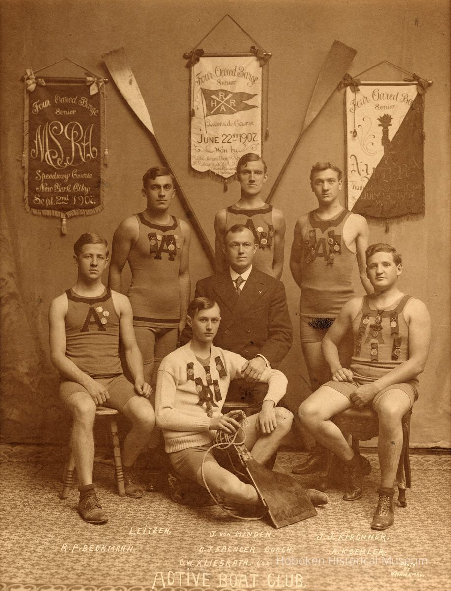 Photo 1, enhanced: Active Boat Club, 1907