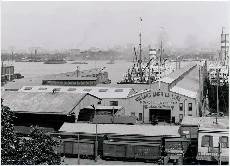 photo Holland America Line pier at Fifth Street