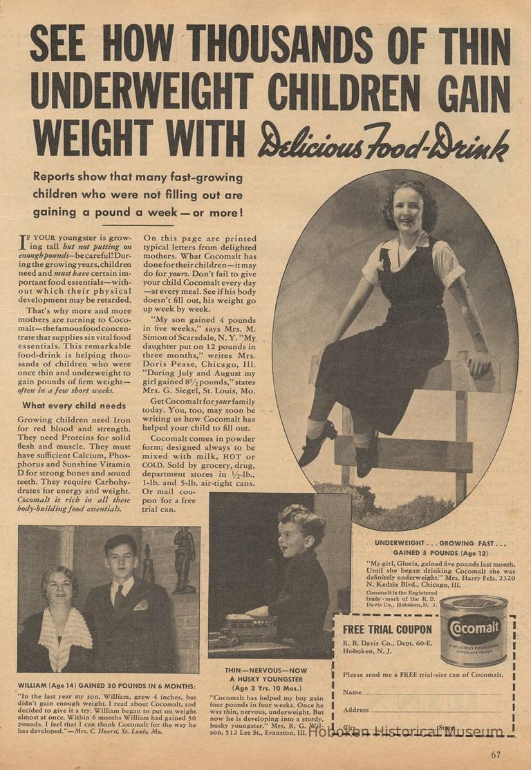 Cocomalt, True Story, May 1936