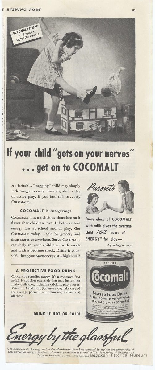 Cocomalt, Saturday Evening Post, July 8, 1936