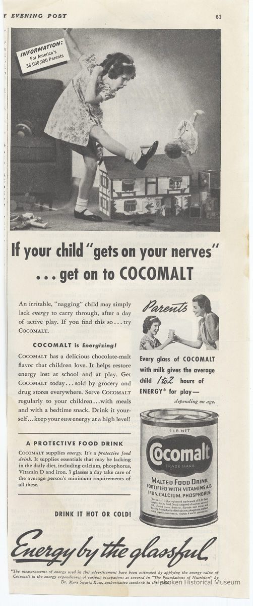 Cocomalt, Saturday Evening Post, July 8, 1936