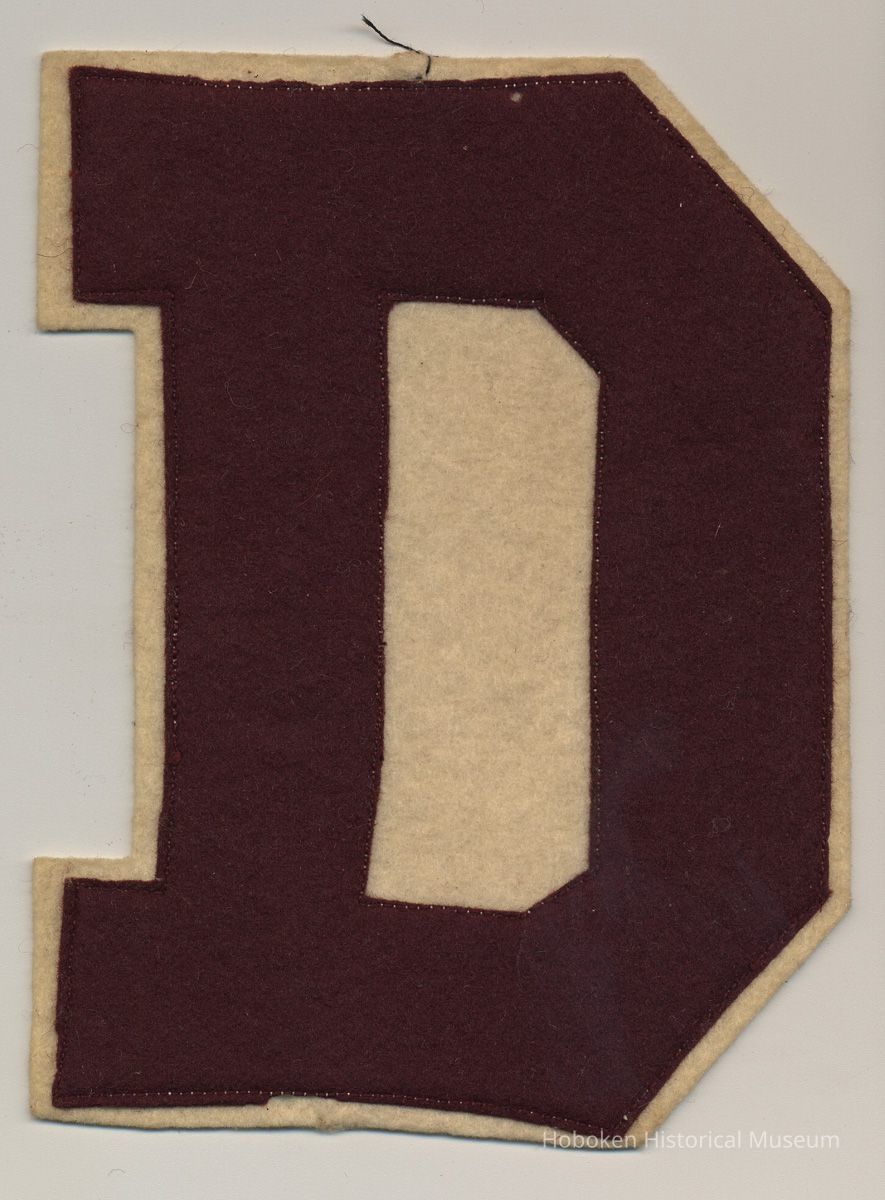 Demarest High School felt insignia patch 