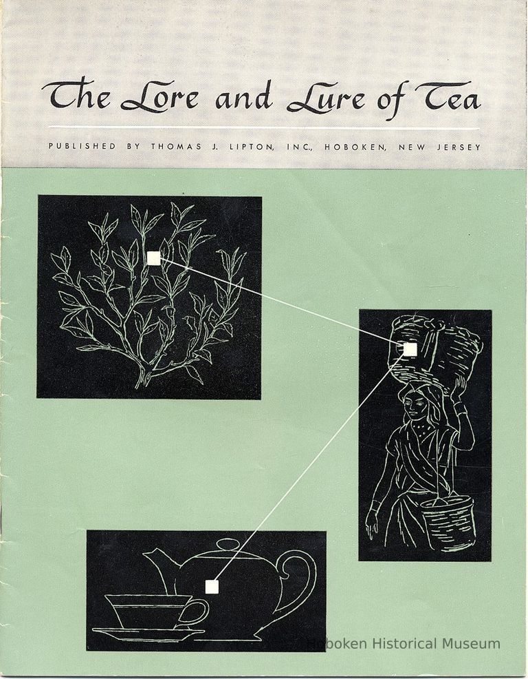 pg [1] front cover: The Lore and Lure of Tea