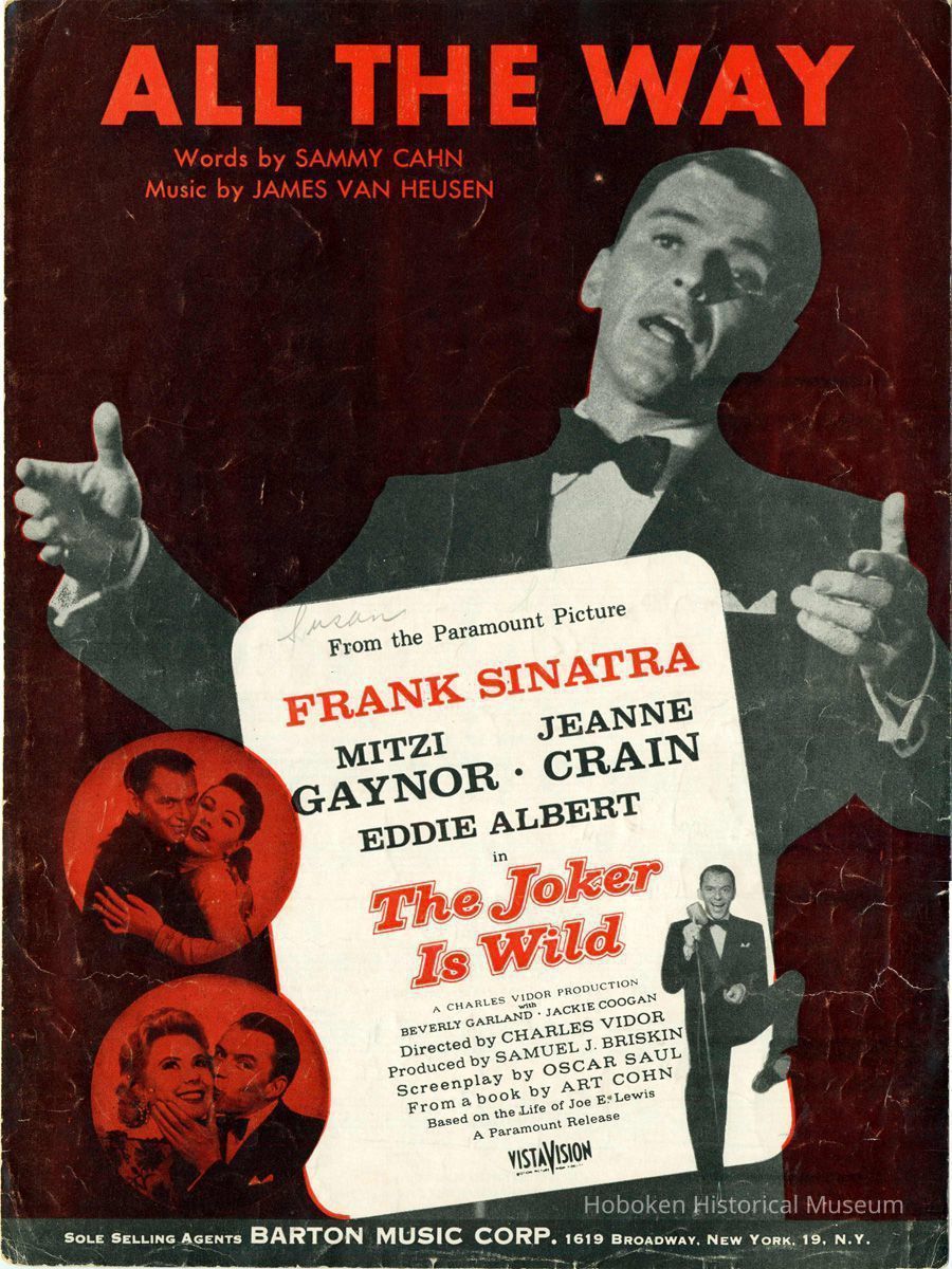Sinatra sheet music: 