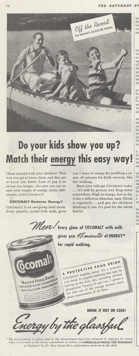 Cocomalt, Saturday Evening Post, May 15, 1939