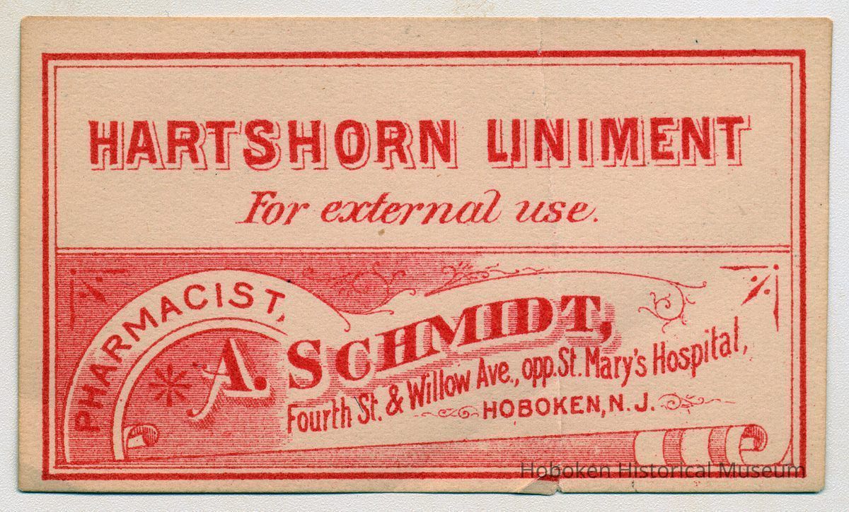 A. Schmidt label 1: Hartshorn Limiment