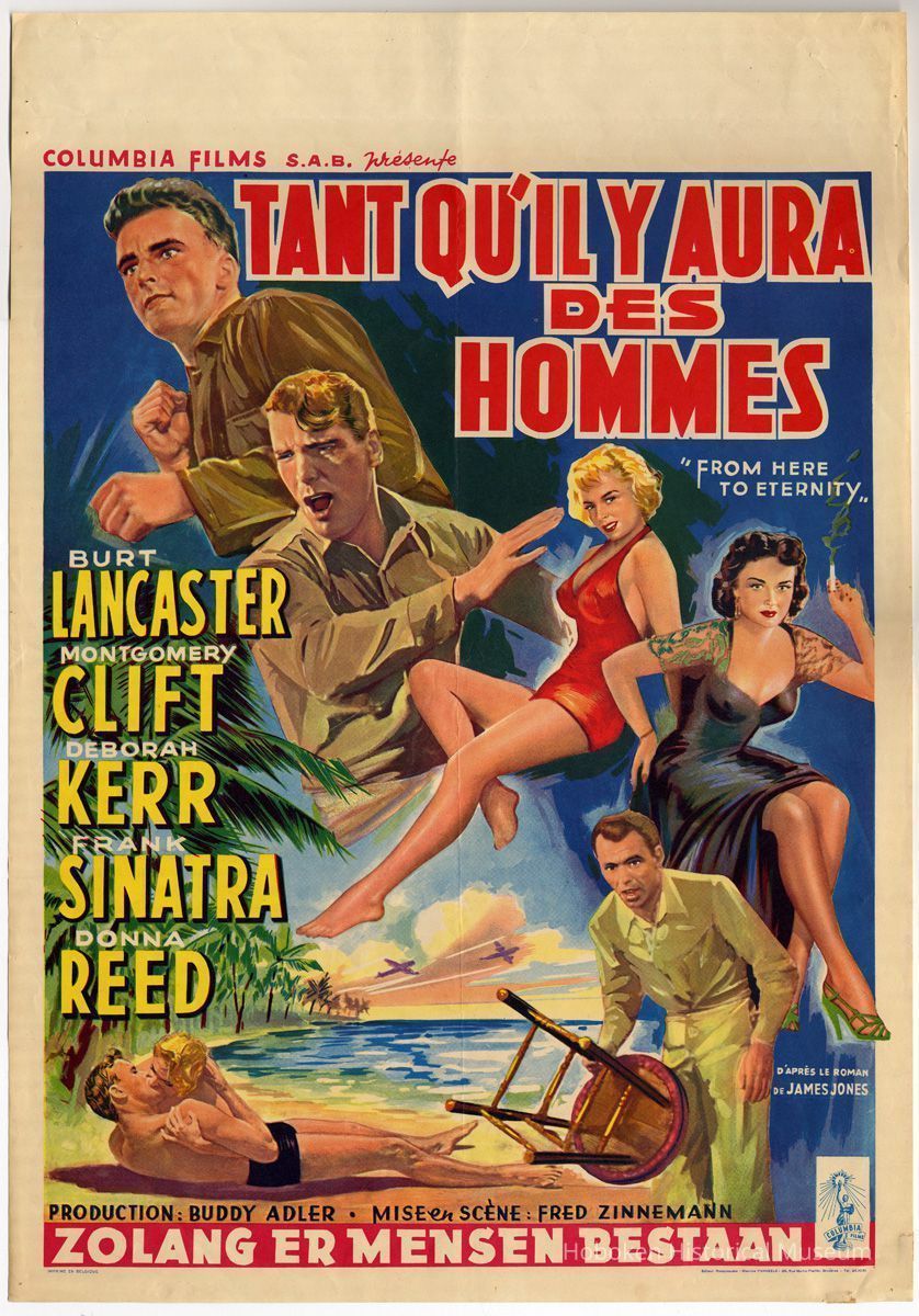 Tant qu'il y Aura des Hommes; Belgium - From Here to Eternity French title.