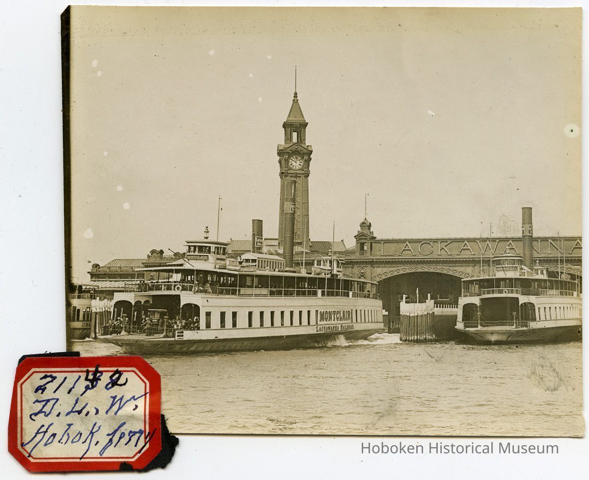Ferry slips at Lackawanna Terminal