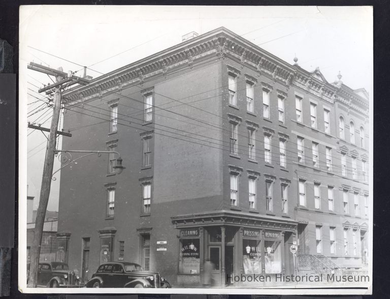 B+W Photo of 700-02 Willow Ave., Hoboken, NJ. Not dated picture number 1