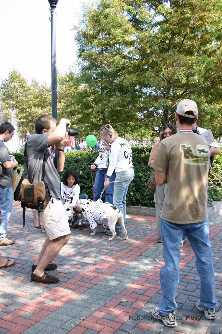 Digital color image of the 2004 Hoboken Pet Parade, along the Hoboken Waterfront, Sunday, September 26, 2004. picture number 1