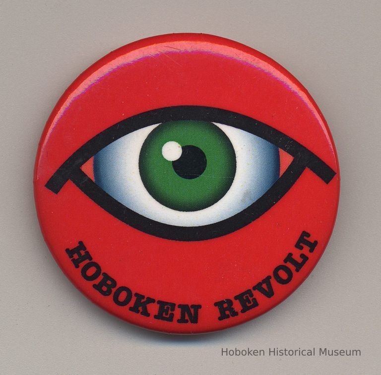 Button: Hoboken Revolt. [Issued by the Hoboken Tax Reform Coalition, Hoboken, Sprint 2009.] picture number 1