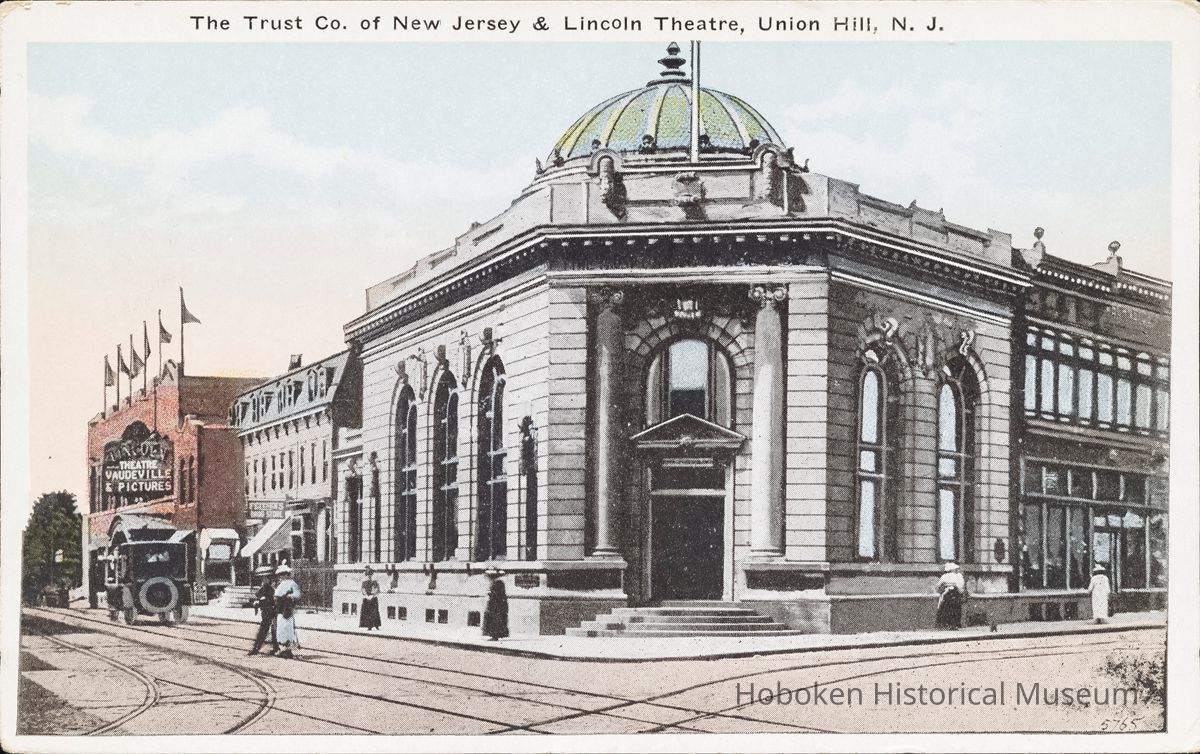 Postcard: The Trust Co, NJ, Union Hill, NJ picture number 1