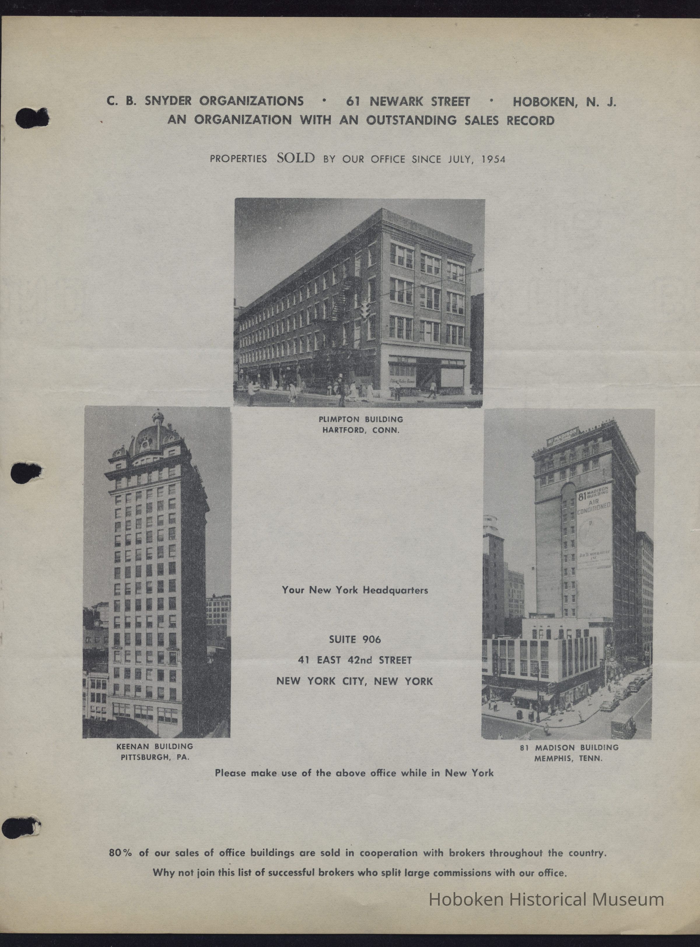 Advertising flier of property sales. picture number 1