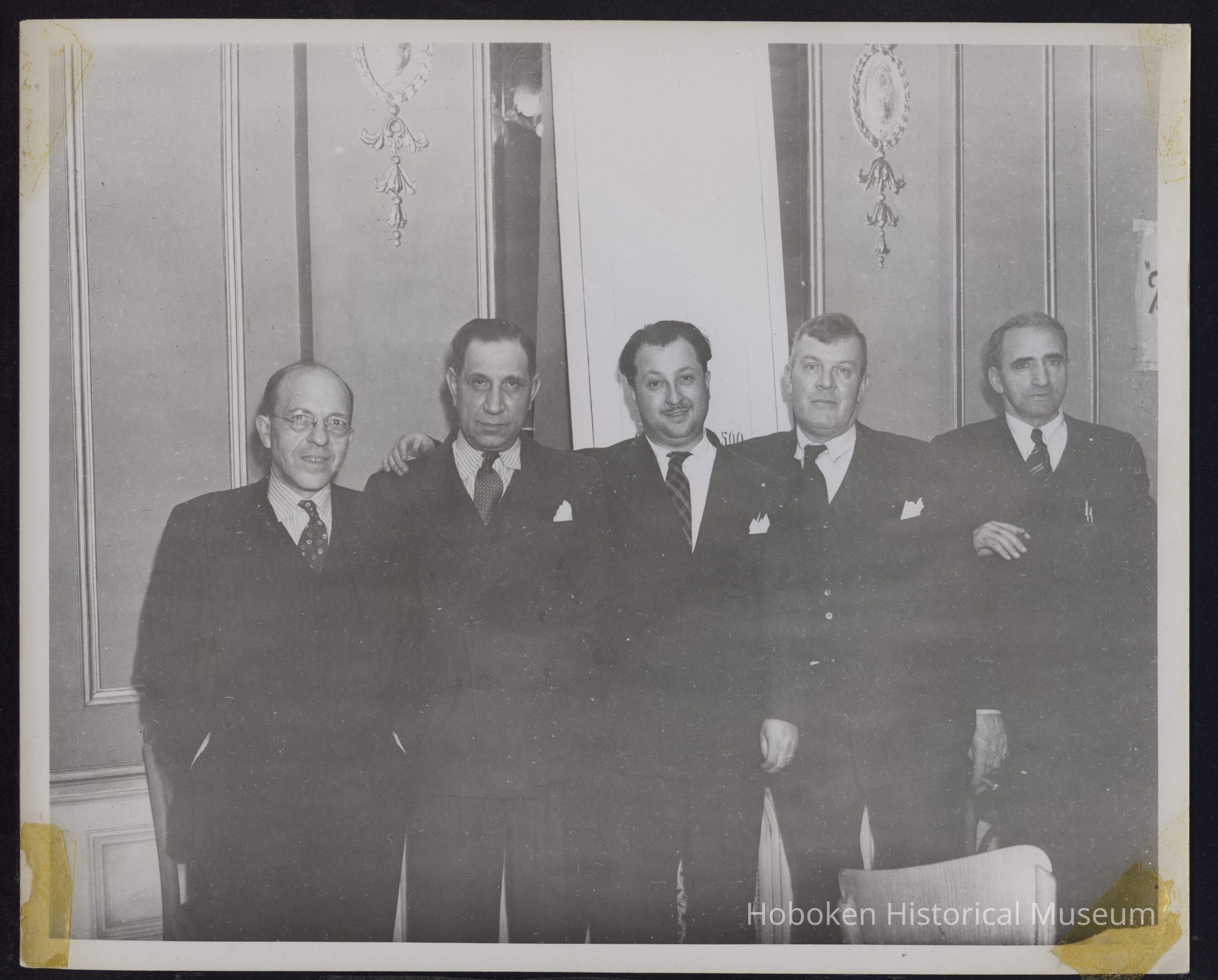 B&W photo of C.B. Snyder Realty Company employees. picture number 1