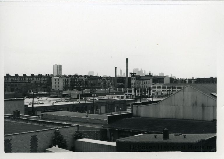 view of factory buildings