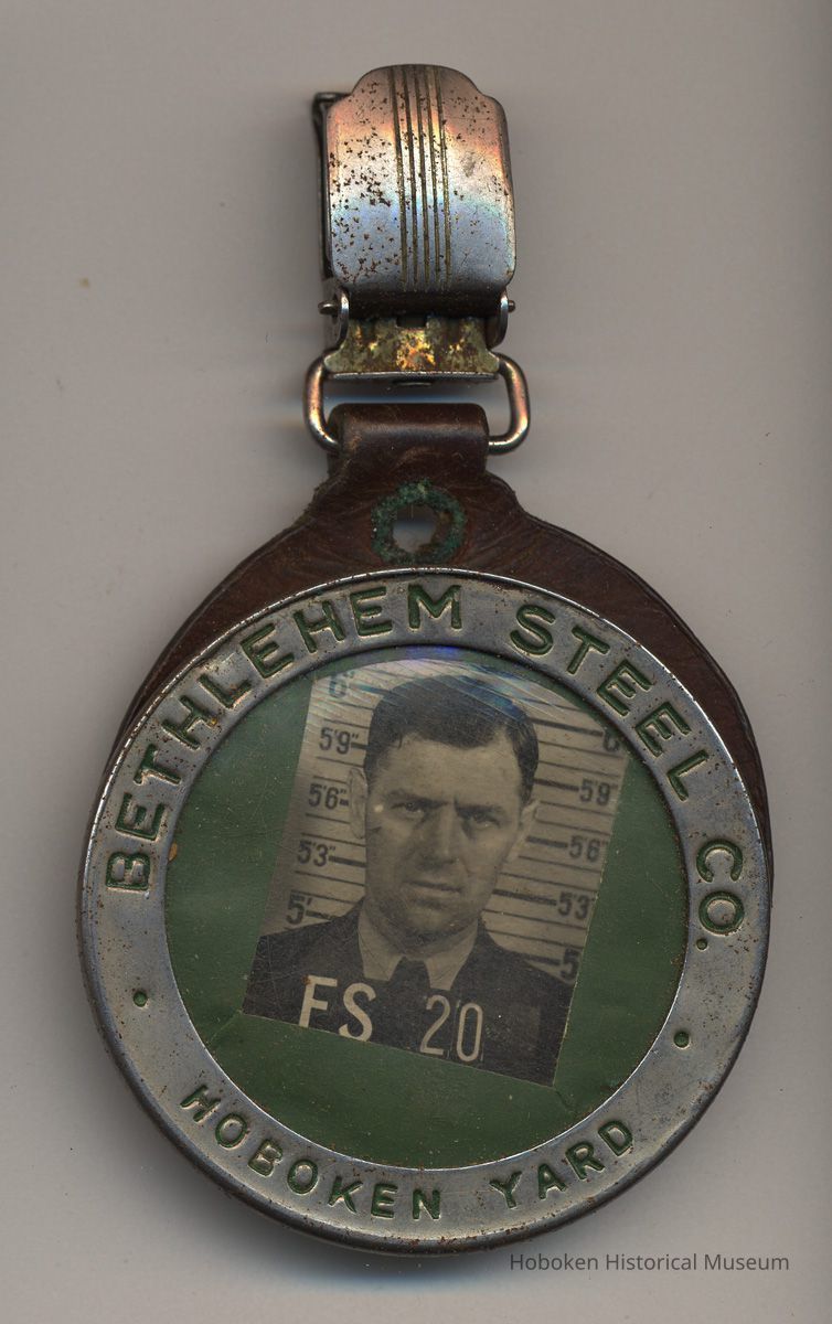badge, front