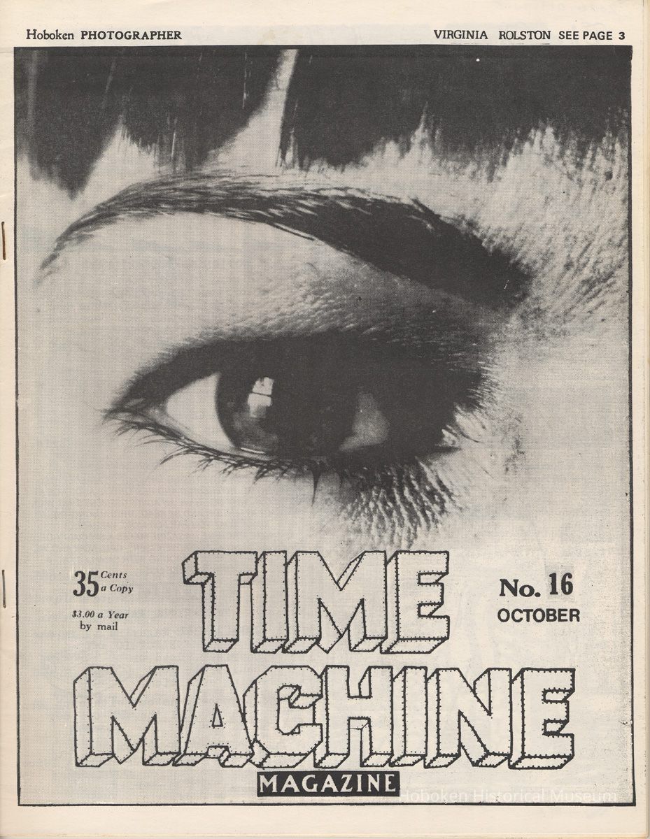 Time Machine Magazine No. 16; front cover