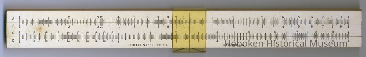 front: A, B, C, D scales