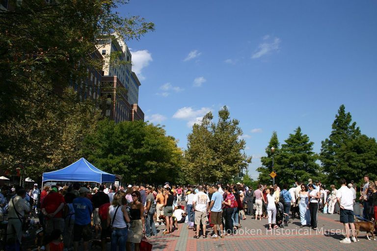 Digital color image of the 2004 Hoboken Pet Parade, along the Hoboken Waterfront, Sunday, September 26, 2004. picture number 1