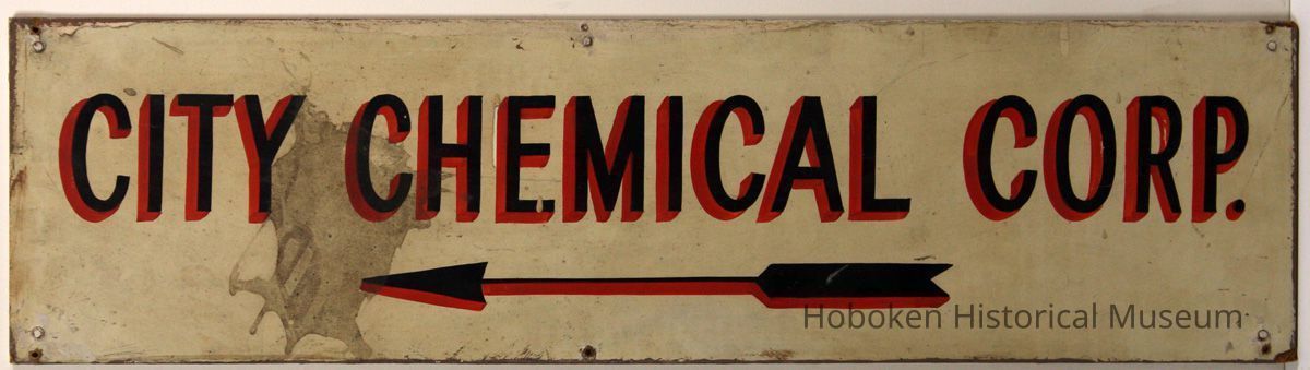 sign from City Chemical Corp.