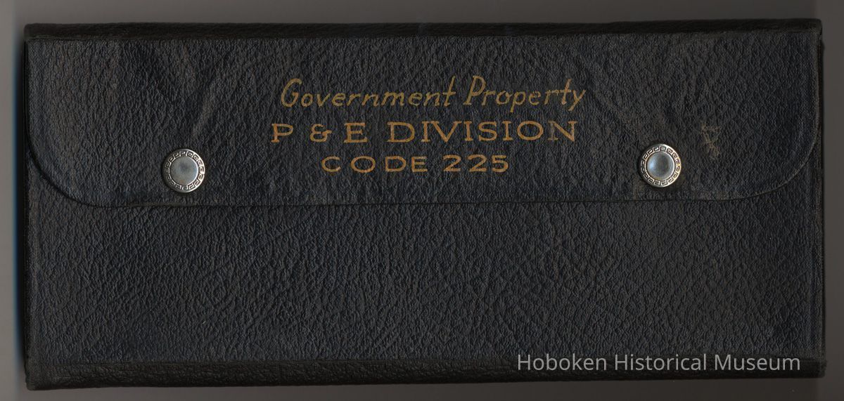 case closed with painted lettering