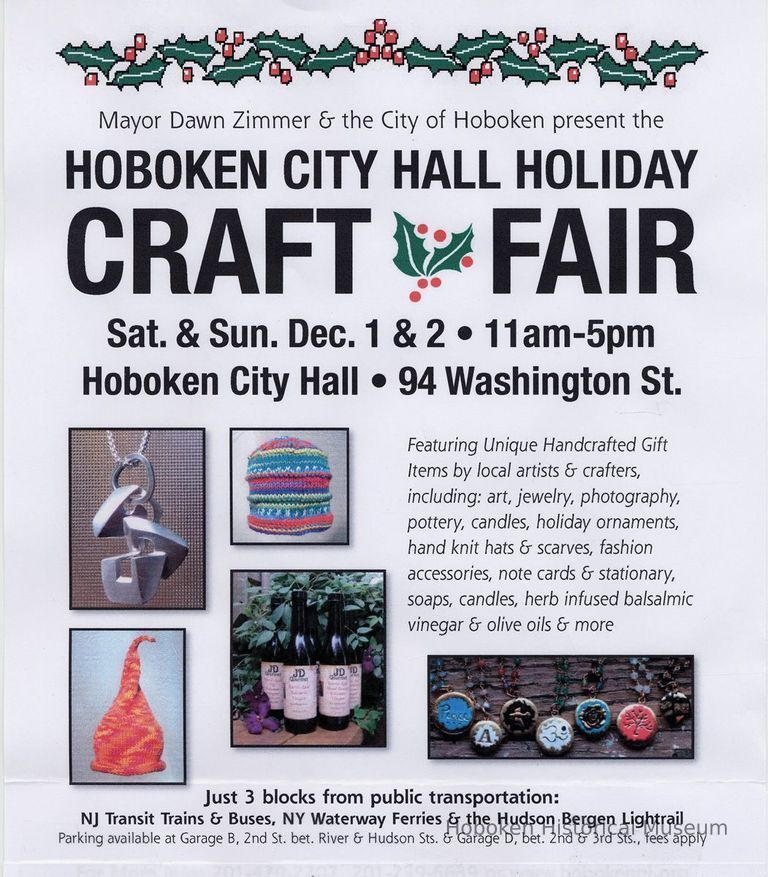 Hoboken City Hall Holiday Craft Fair