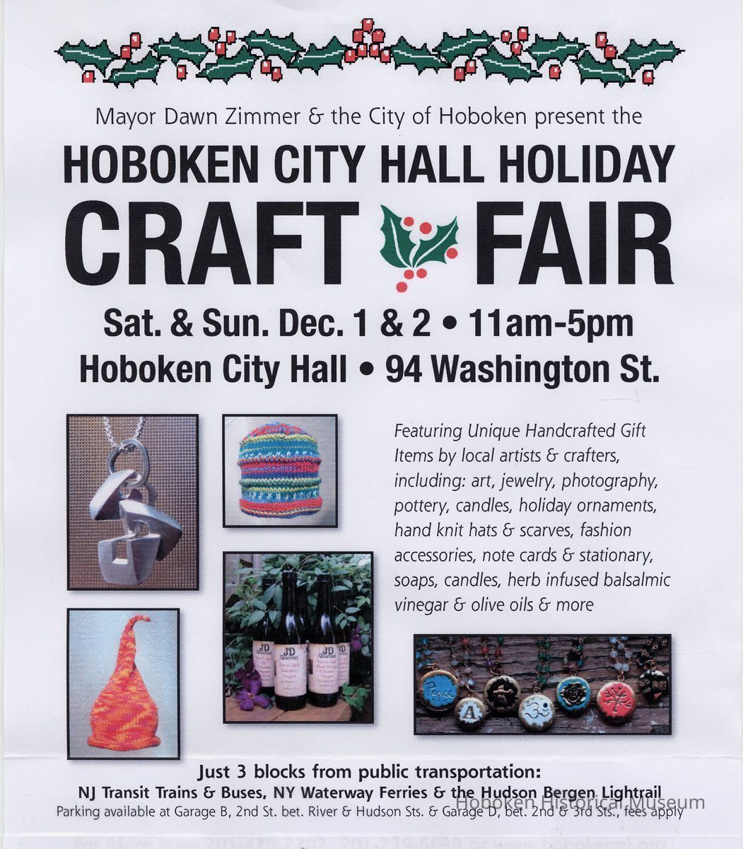 Hoboken City Hall Holiday Craft Fair