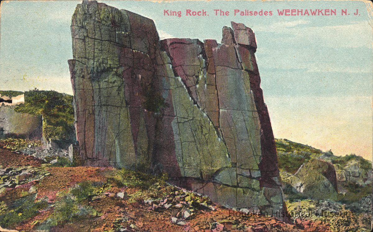 Postcard: King Rock, Weehawken, NJ picture number 1
