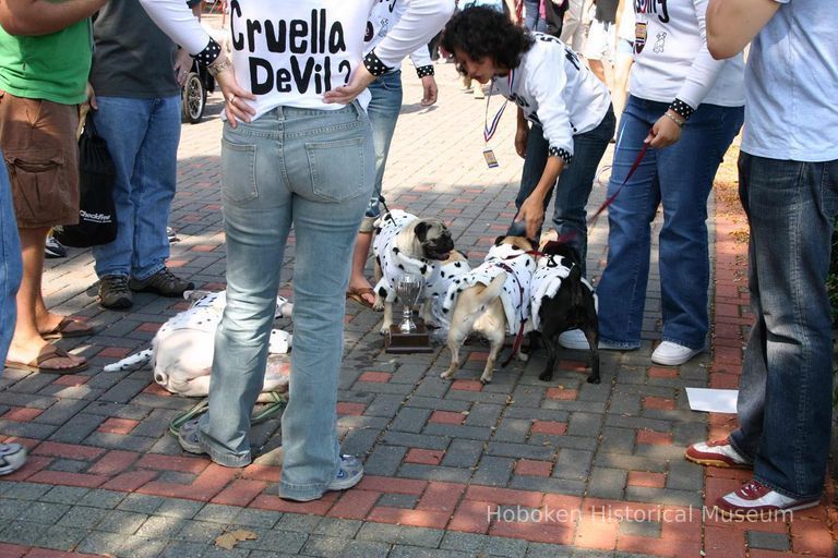 Digital color image of the 2004 Hoboken Pet Parade, along the Hoboken Waterfront, Sunday, September 26, 2004. picture number 1