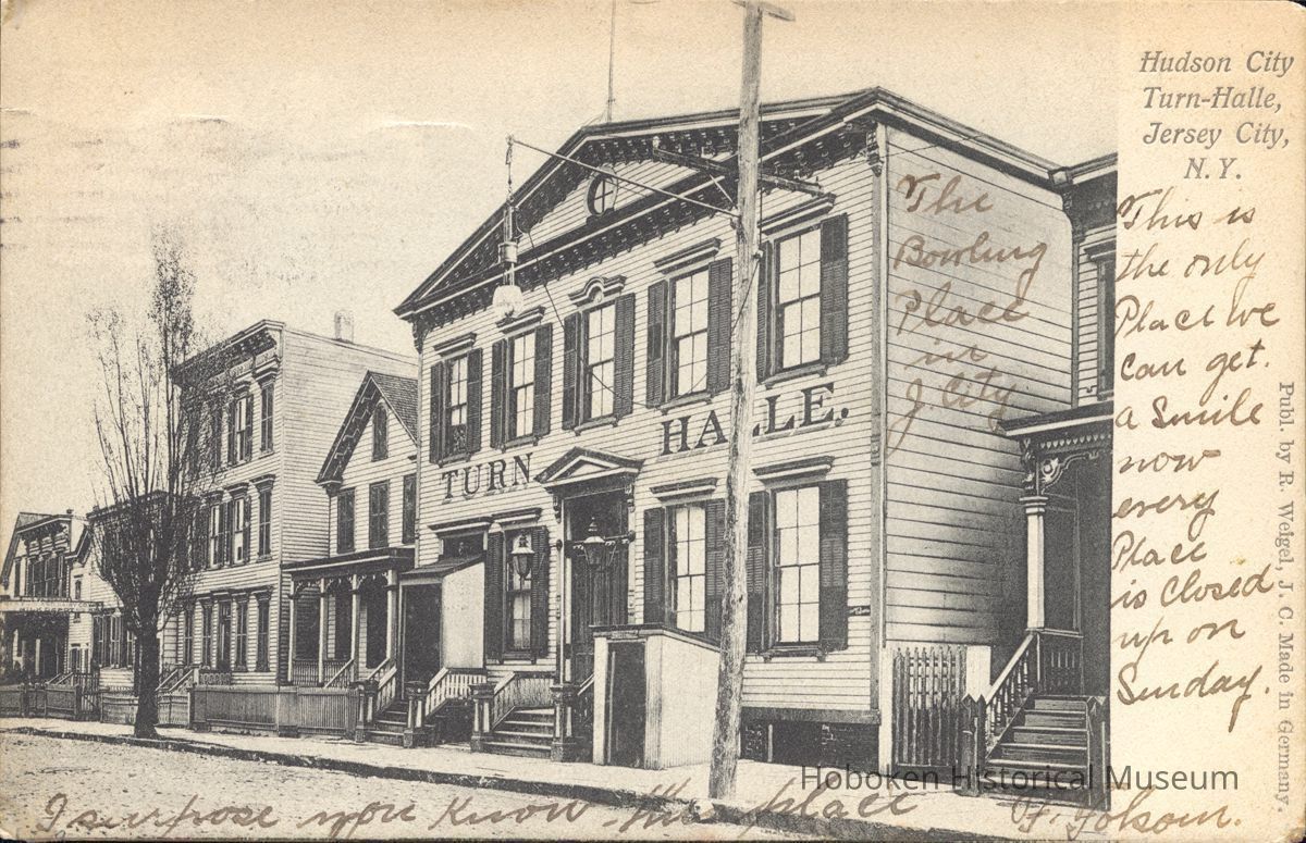 Postcard: Turn-Halle, Jersey City, NJ picture number 1