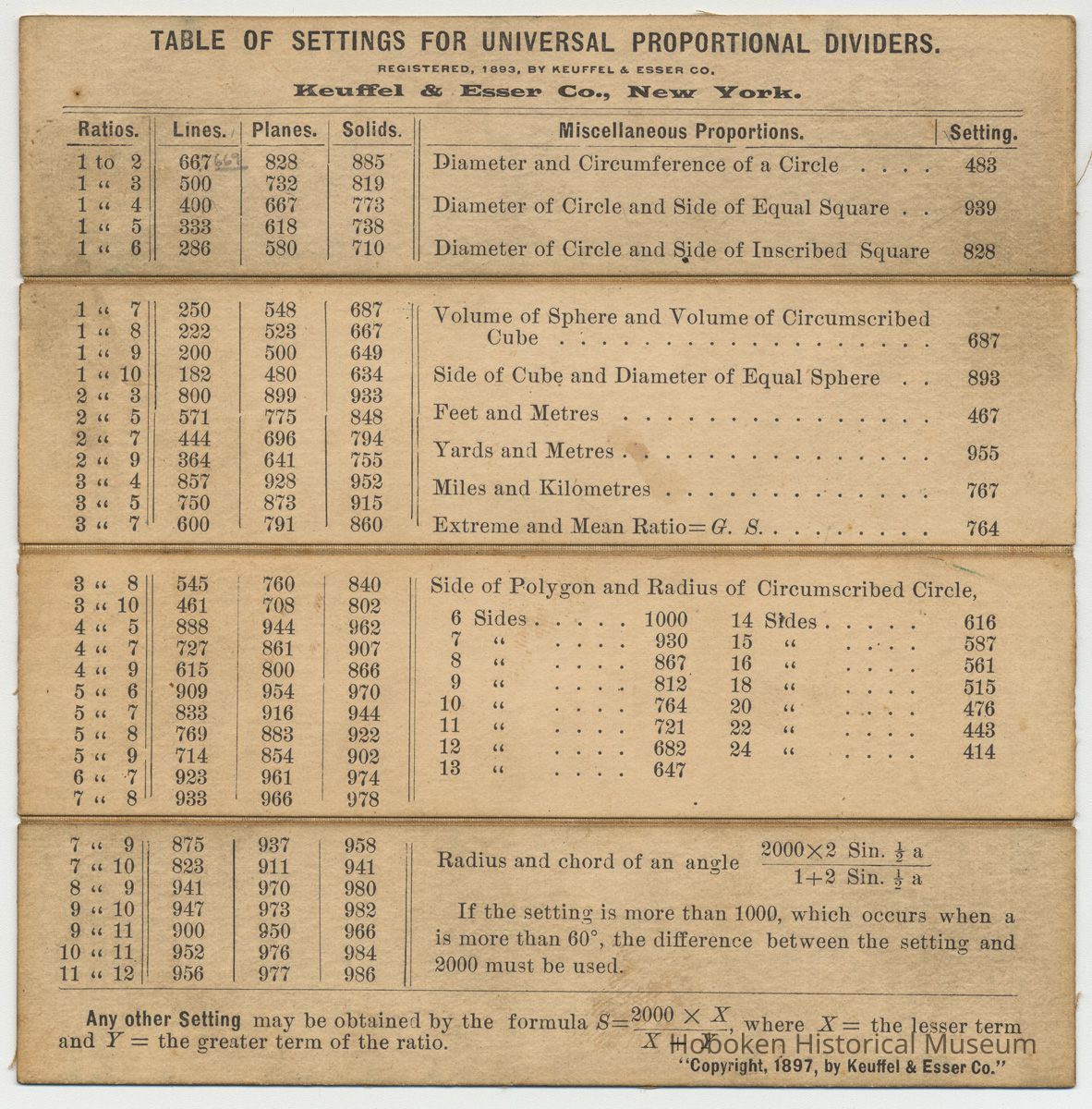front as unfolded