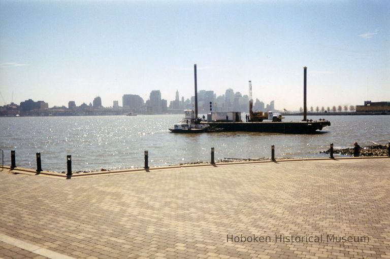 view southeast from Frank Sinatra Park