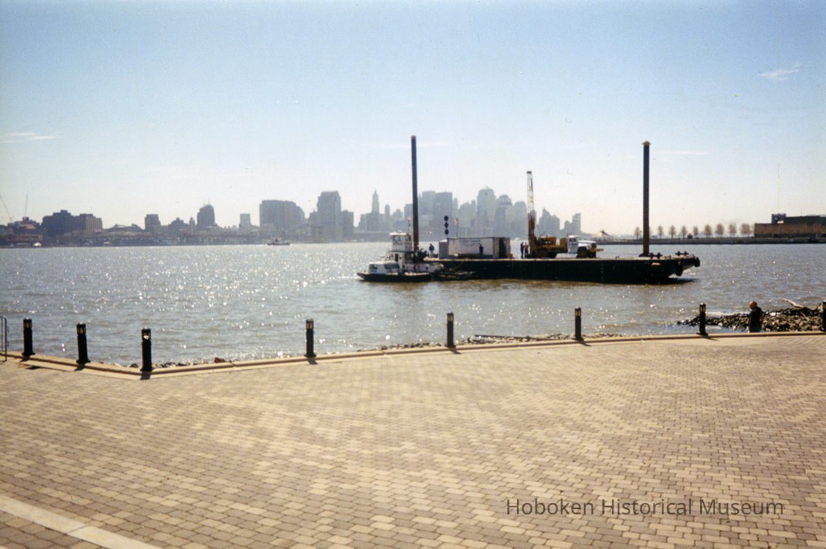 view southeast from Frank Sinatra Park