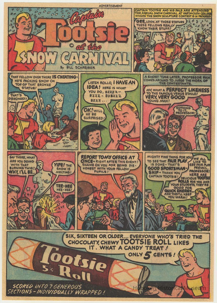 Captain Tootsie at the Snow Carnival