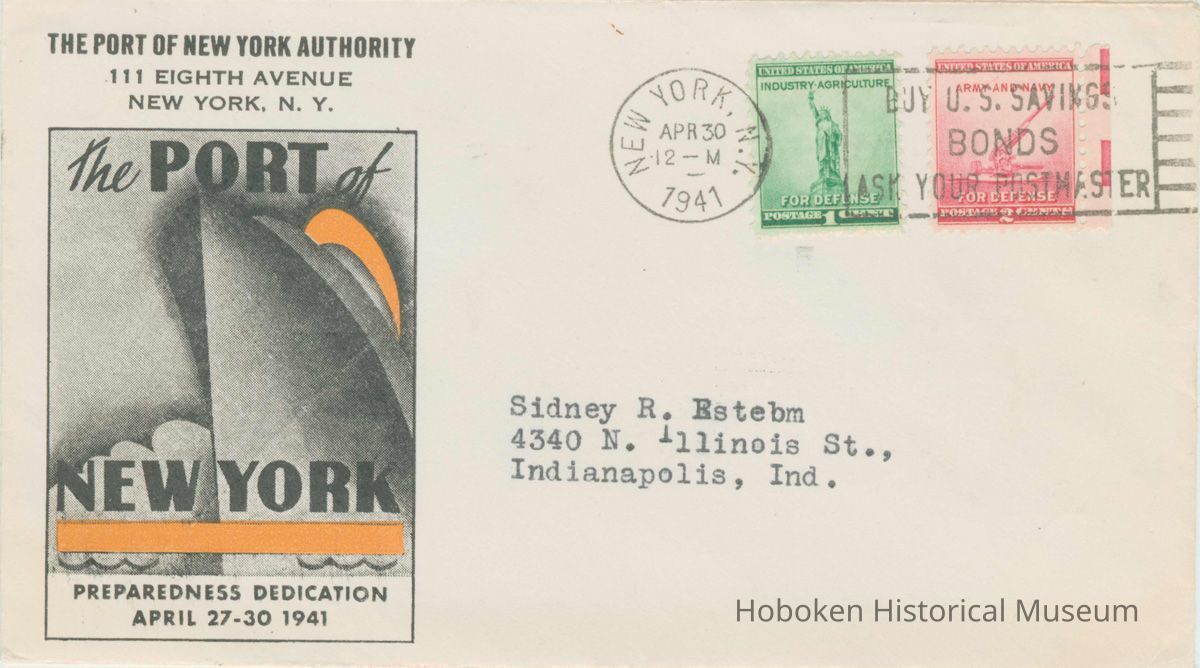 envelope front