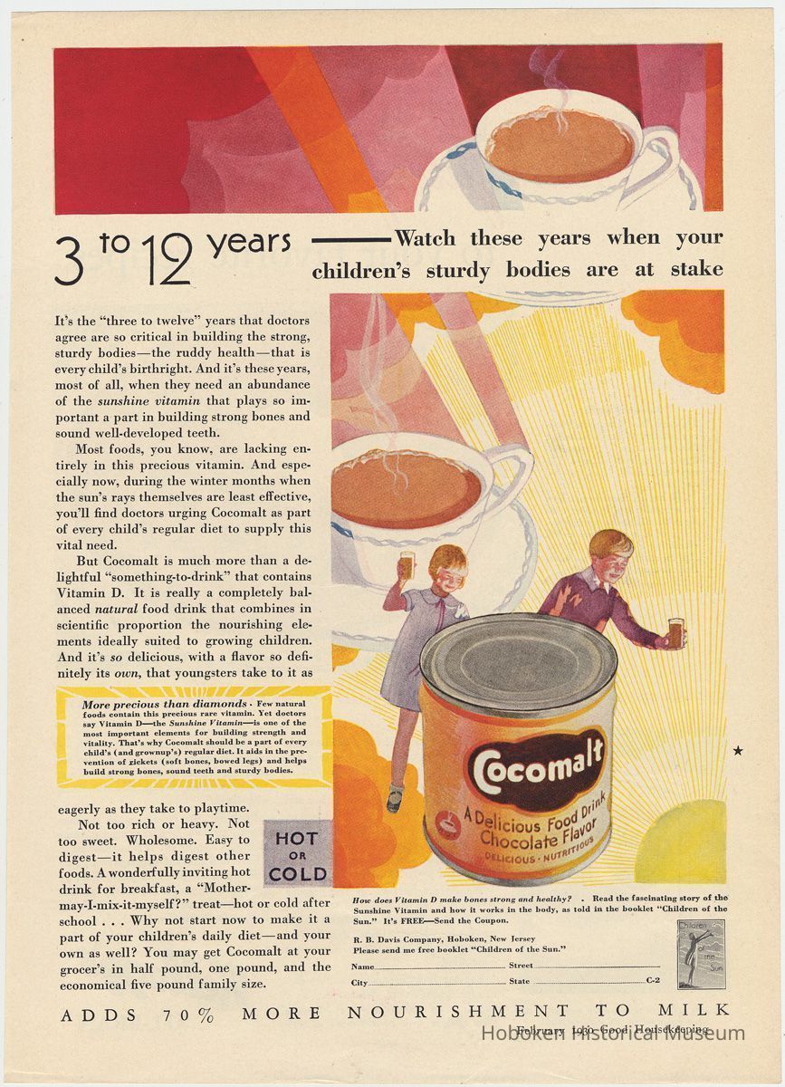 Cocomalt ad, Good Housekeeping, Feb. 1930