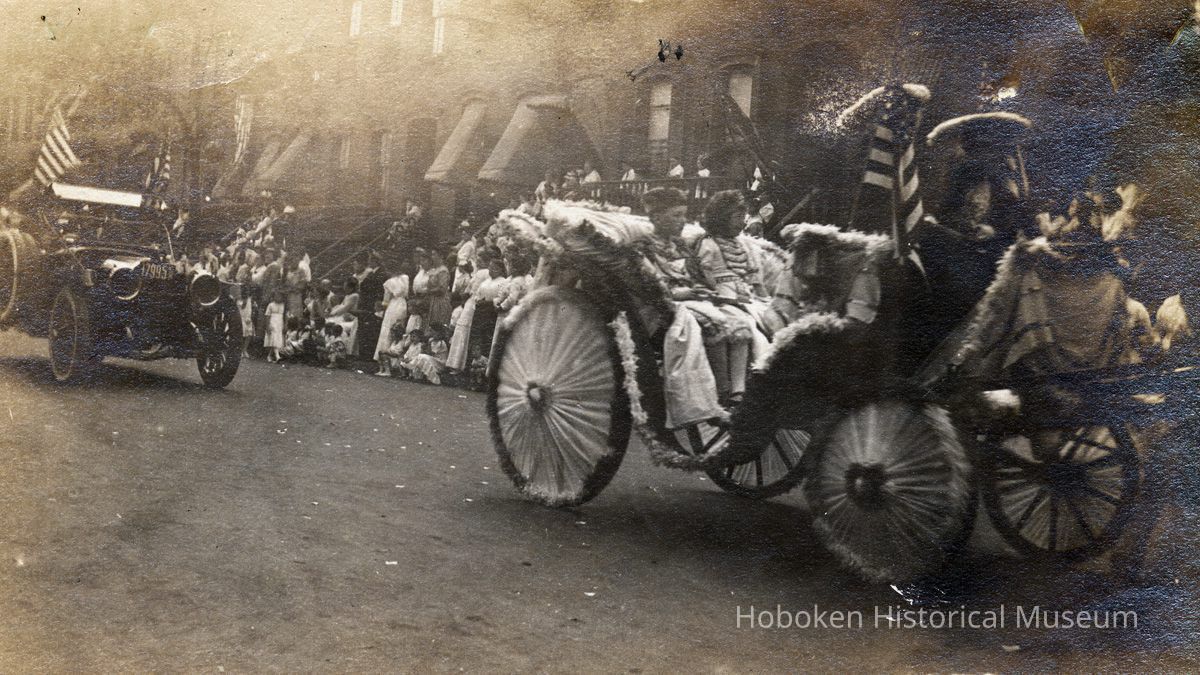 Third Annual Baby Parade 1915, cropped to image, enhanced