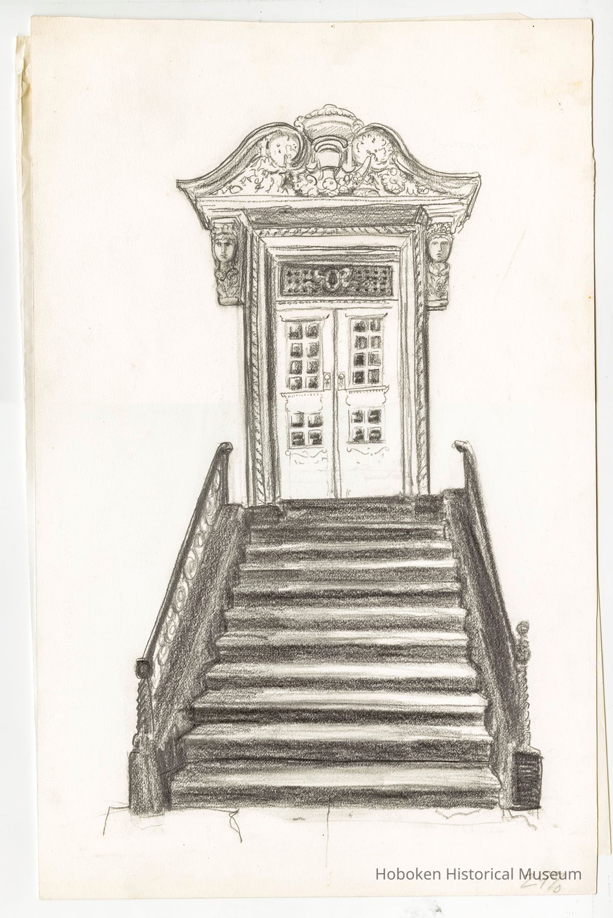 Illustration of 161 12th St. by Kevin McCloskey, circa 1986 picture number 1